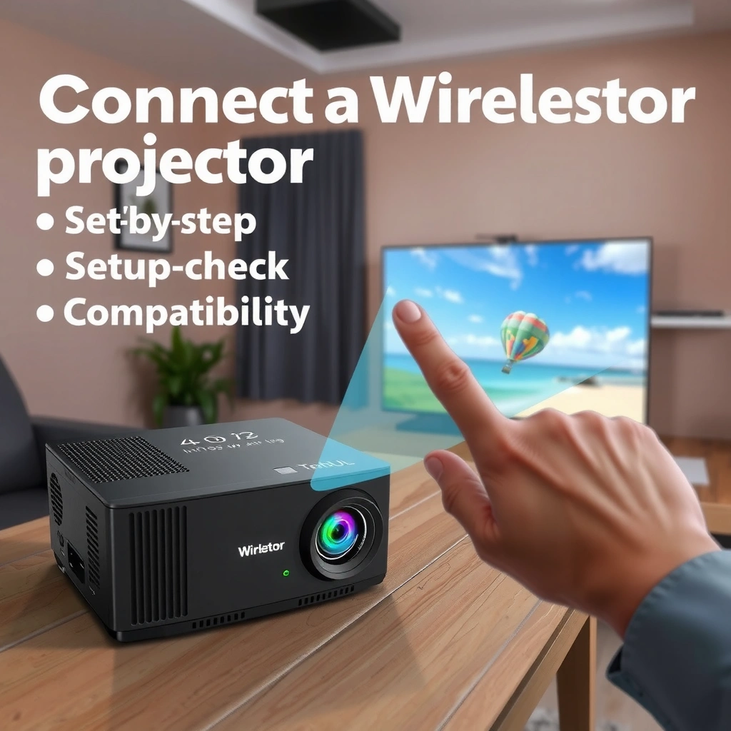 Compatibility and Connection Type - how to connect wireless projector