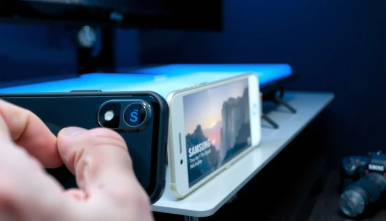 Step-by-step guide on connecting an iPhone to a Samsung Smart TV for streaming content.