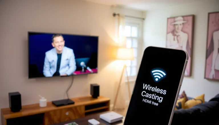 Step-by-step guide on how to connect an iPhone to a Smart TV for streaming and screen mirroring.