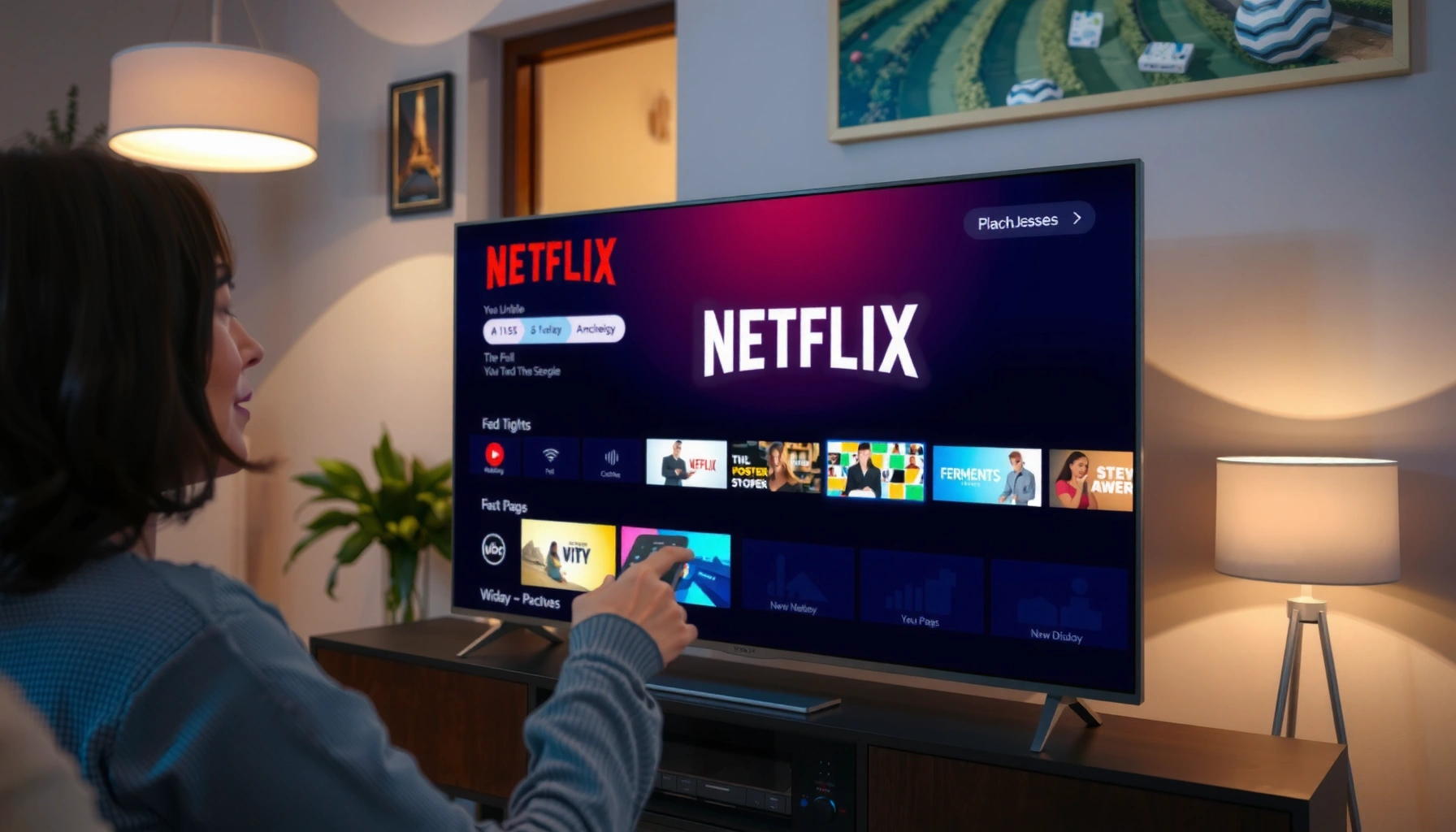 Step-by-step guide on connecting Netflix to a smart TV for seamless streaming.