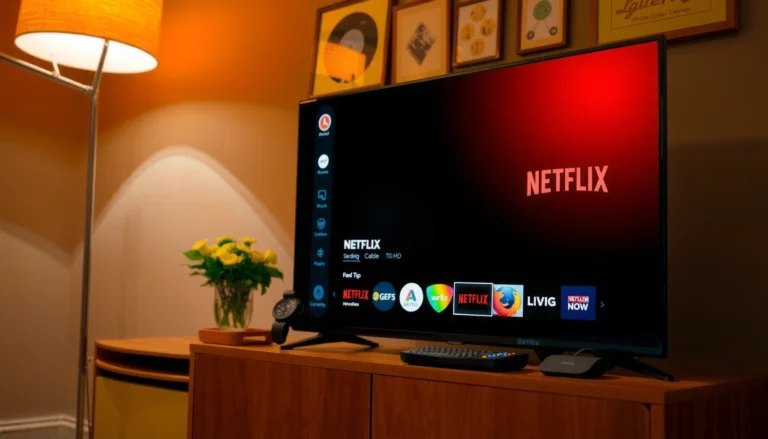 Step-by-step guide on how to connect Netflix to a smart TV for streaming.