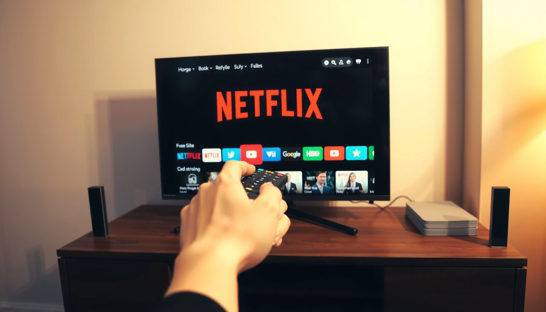 Step-by-step guide on how to hook up Netflix to a Smart TV for easy streaming.