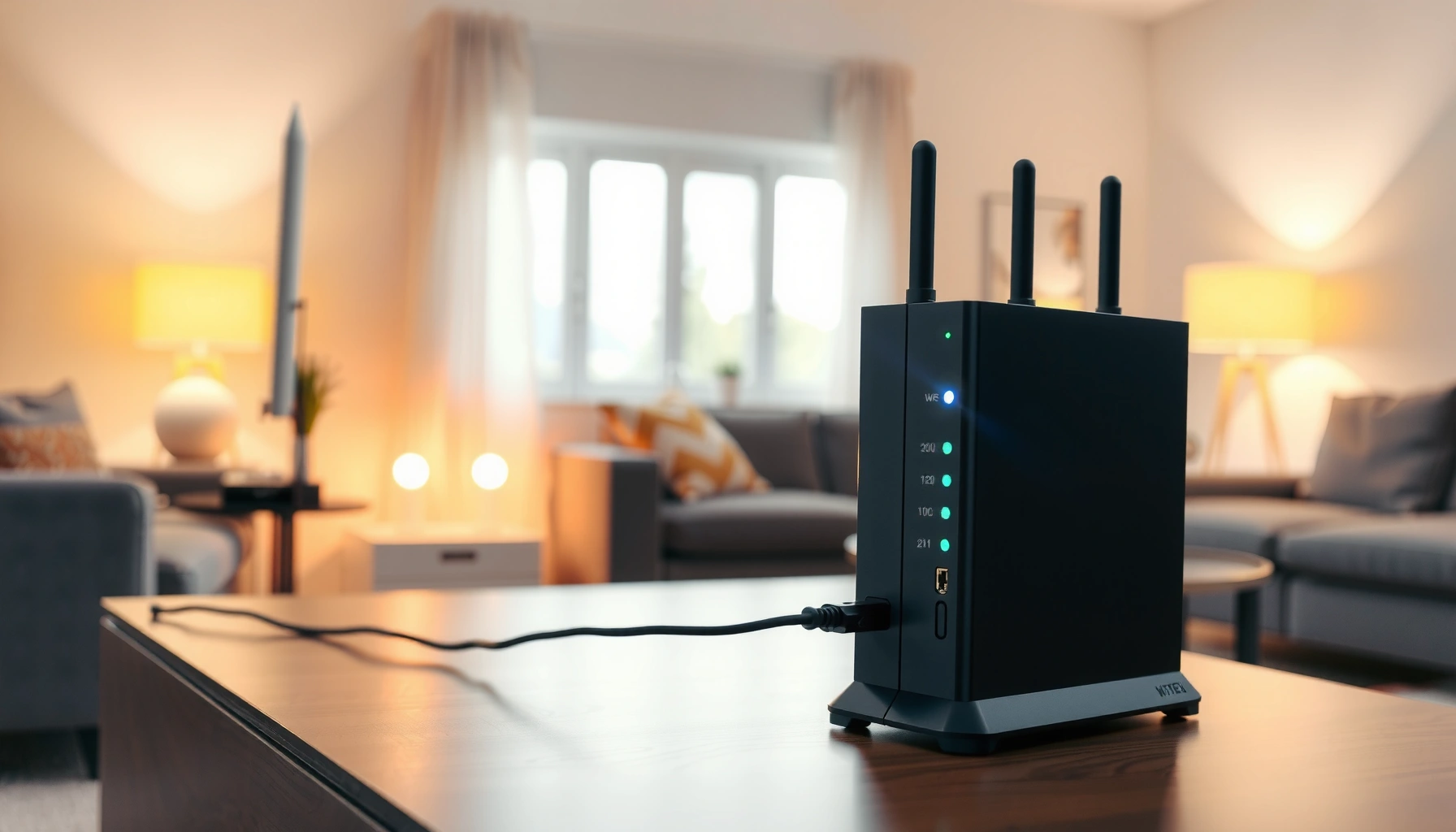 Step-by-step guide on how to connect a router and modem for internet setup.