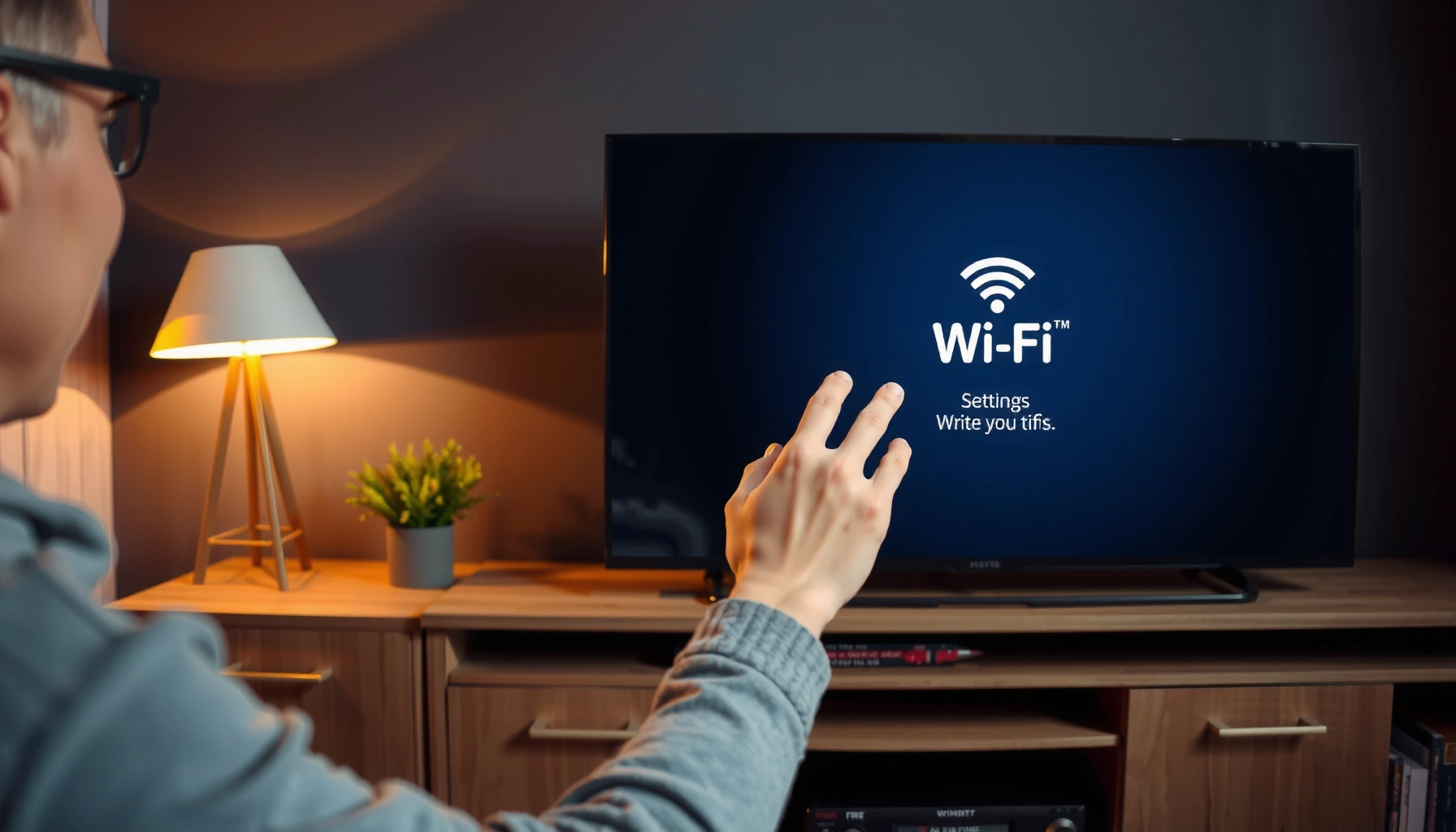 Step-by-step guide on how to connect your Smart TV to the Internet for streaming and browsing.