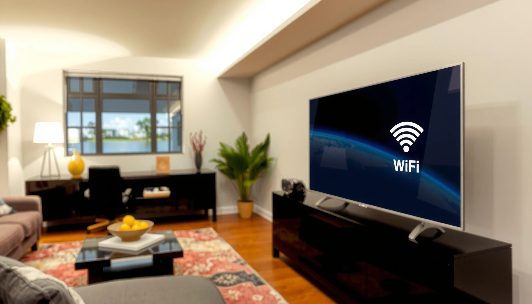 Step-by-step guide on how to connect a Smart TV to WiFi easily.