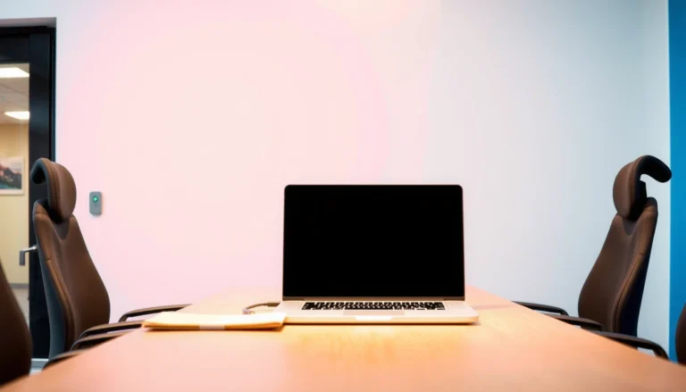 Step-by-step guide on how to connect a computer to a projector for presentations.