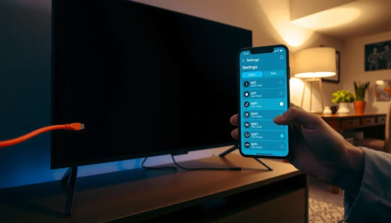Step-by-step guide on how to connect internet to a smart TV for streaming.