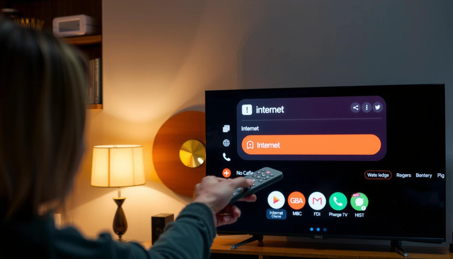 Step-by-step guide on how to connect your smart TV to the internet for streaming and online access.
