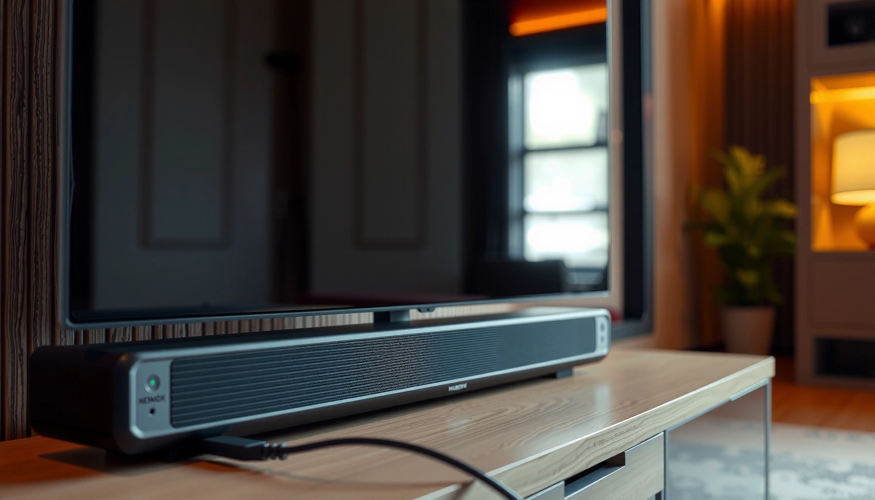 A step-by-step guide on how to connect a soundbar to a smart TV for enhanced audio experience.
