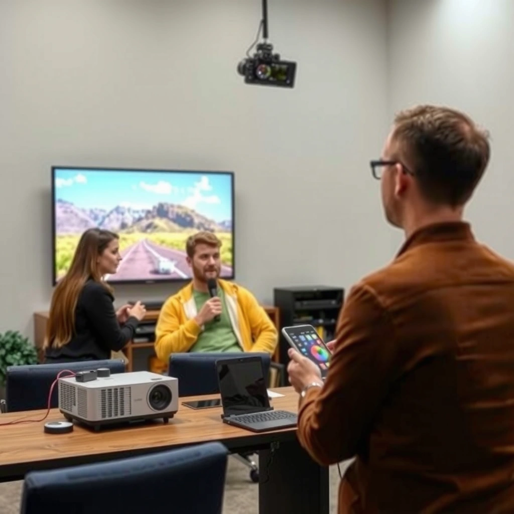 Connection - how do you watch tv on a projector