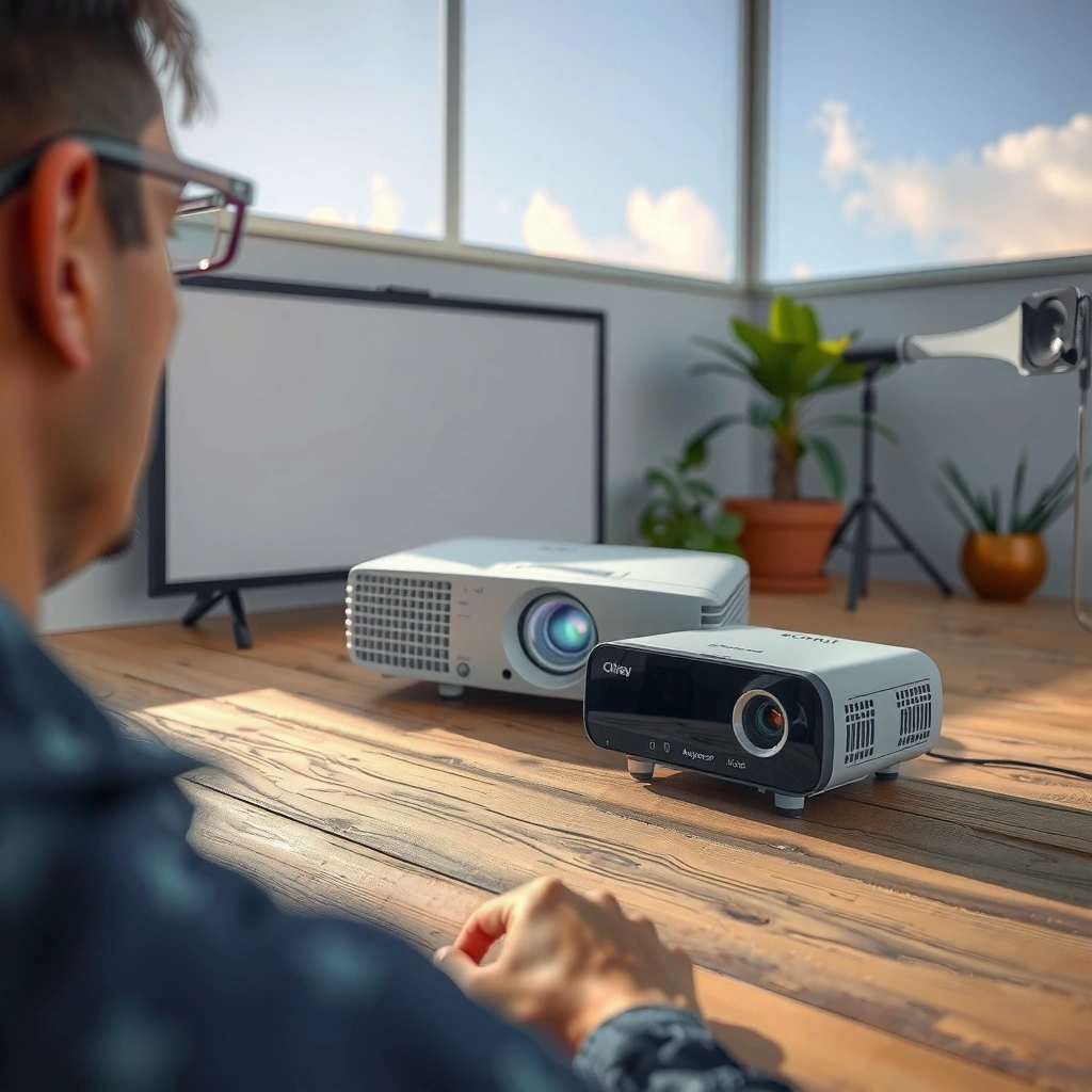 Daylight Visibility - can you see a projector during the day