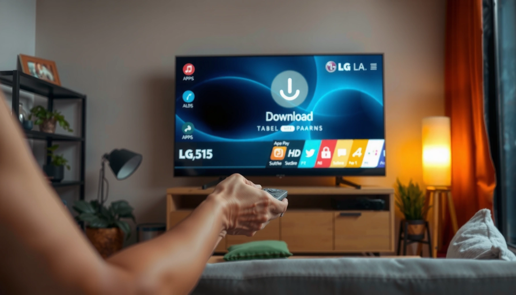 Step-by-step guide on how to download apps on LG Smart TV.