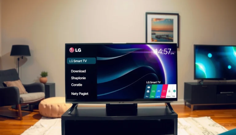 Step-by-step guide on how to download an app on LG Smart TV for enhanced entertainment options.