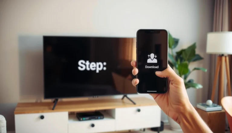 Step-by-step guide on how to download apps to a Smart TV for enhanced entertainment.