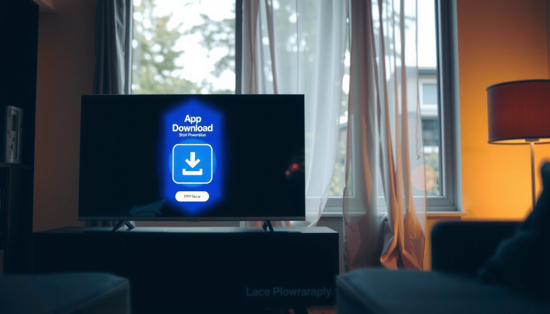 Step-by-step guide on how to download apps to a Smart TV, showcasing the Smart TV interface.