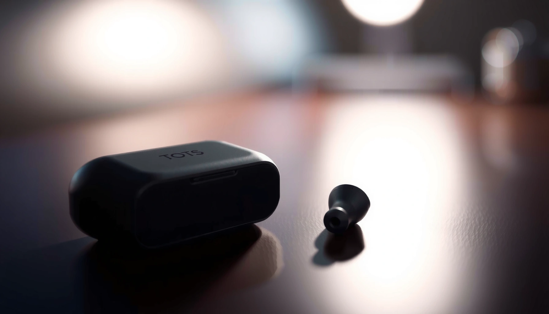 A person troubleshooting why one earbud won't connect to a device, exploring common connectivity problems.