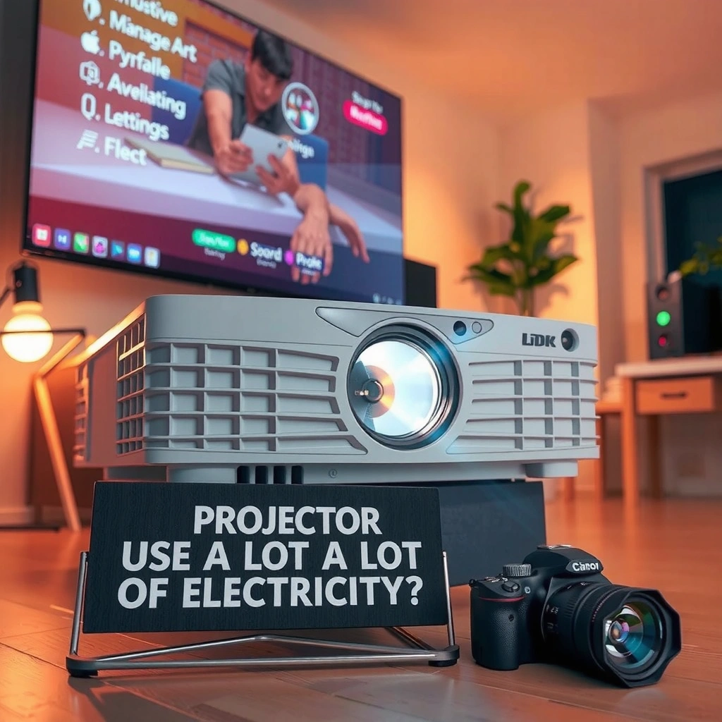 Electricity Projector - does projector use a lot of electricity