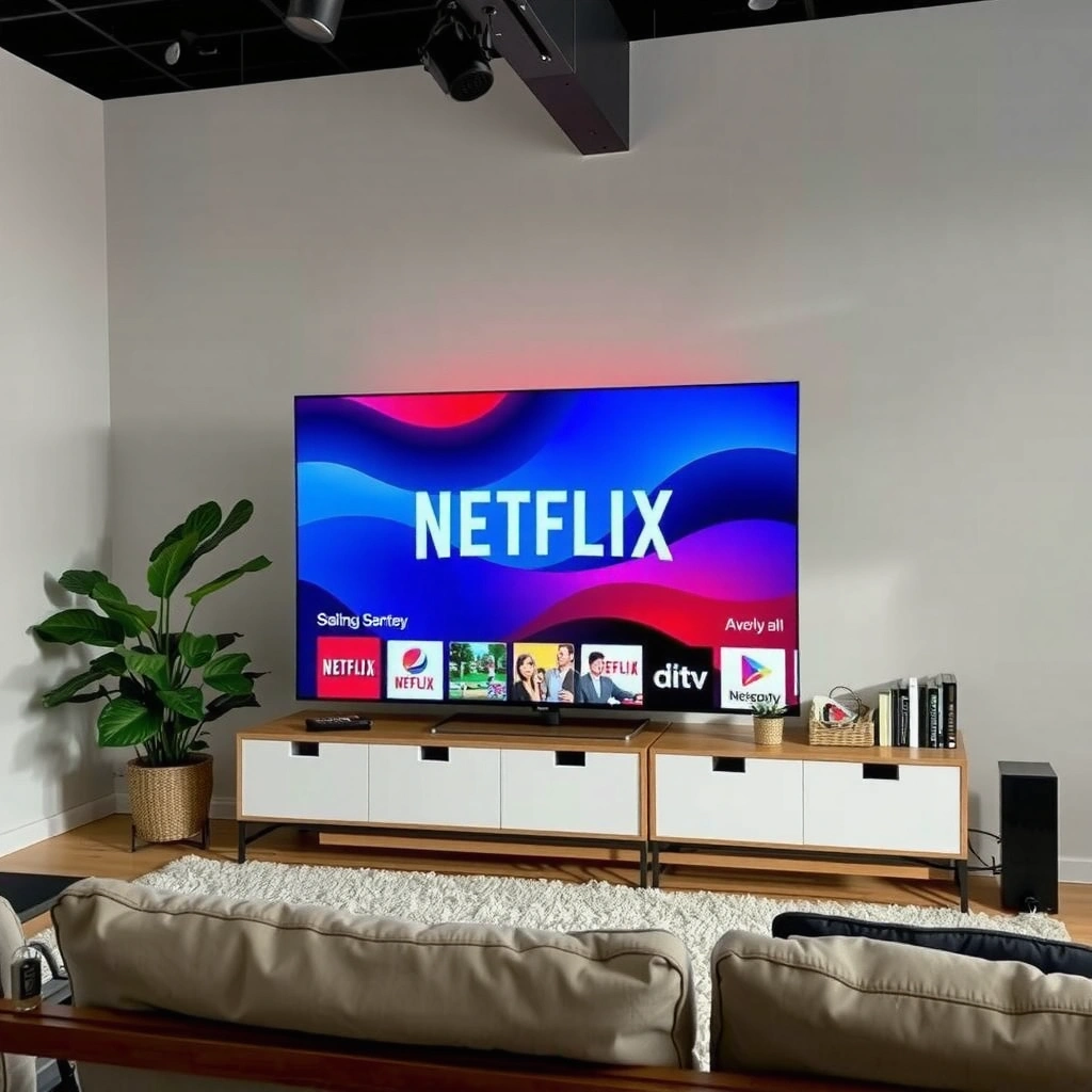 A screenshot showing how to turn on closed captions during a Netflix video playback.