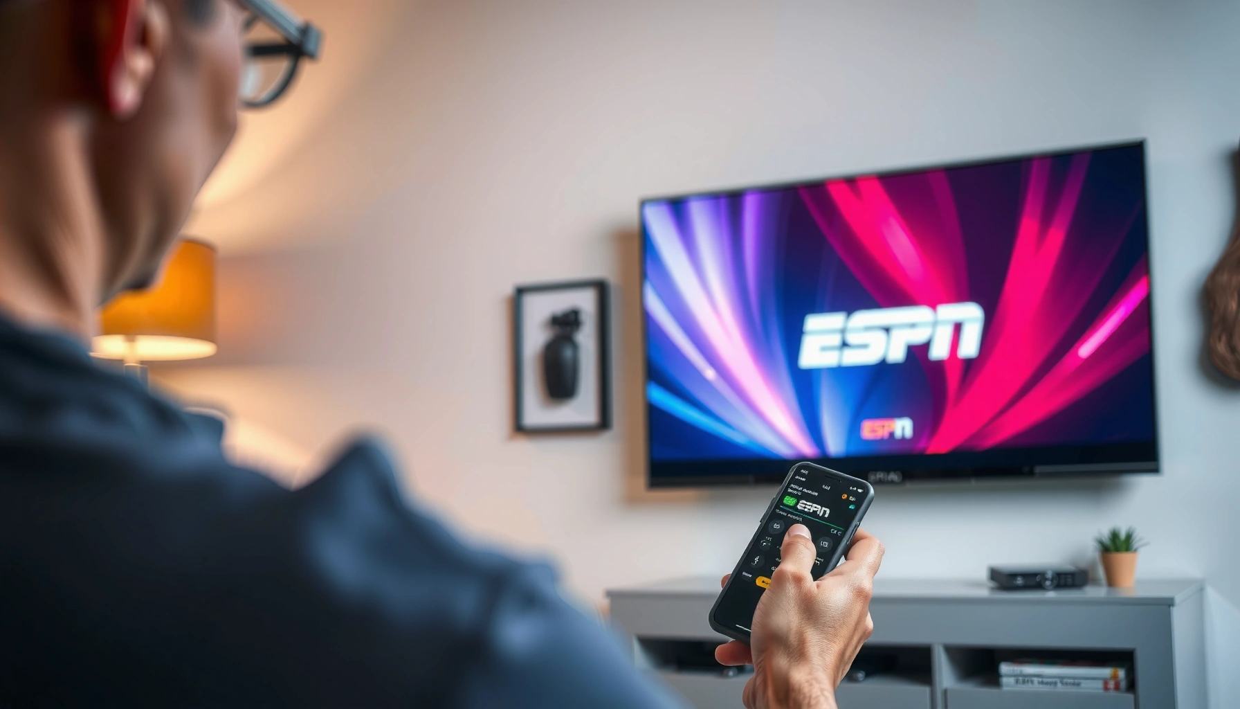 Step-by-step guide to watching ESPN Plus on a Smart TV with easy setup instructions.