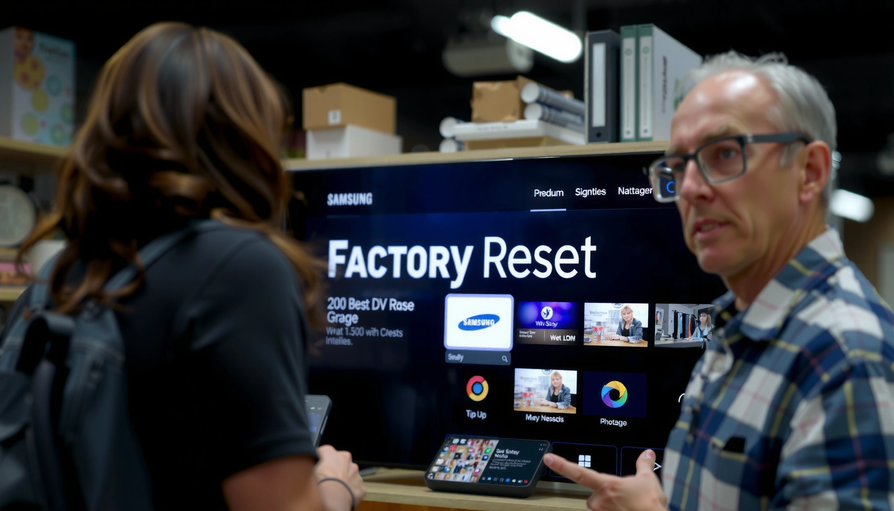 Step-by-step guide on how to factory reset a Samsung Smart TV.