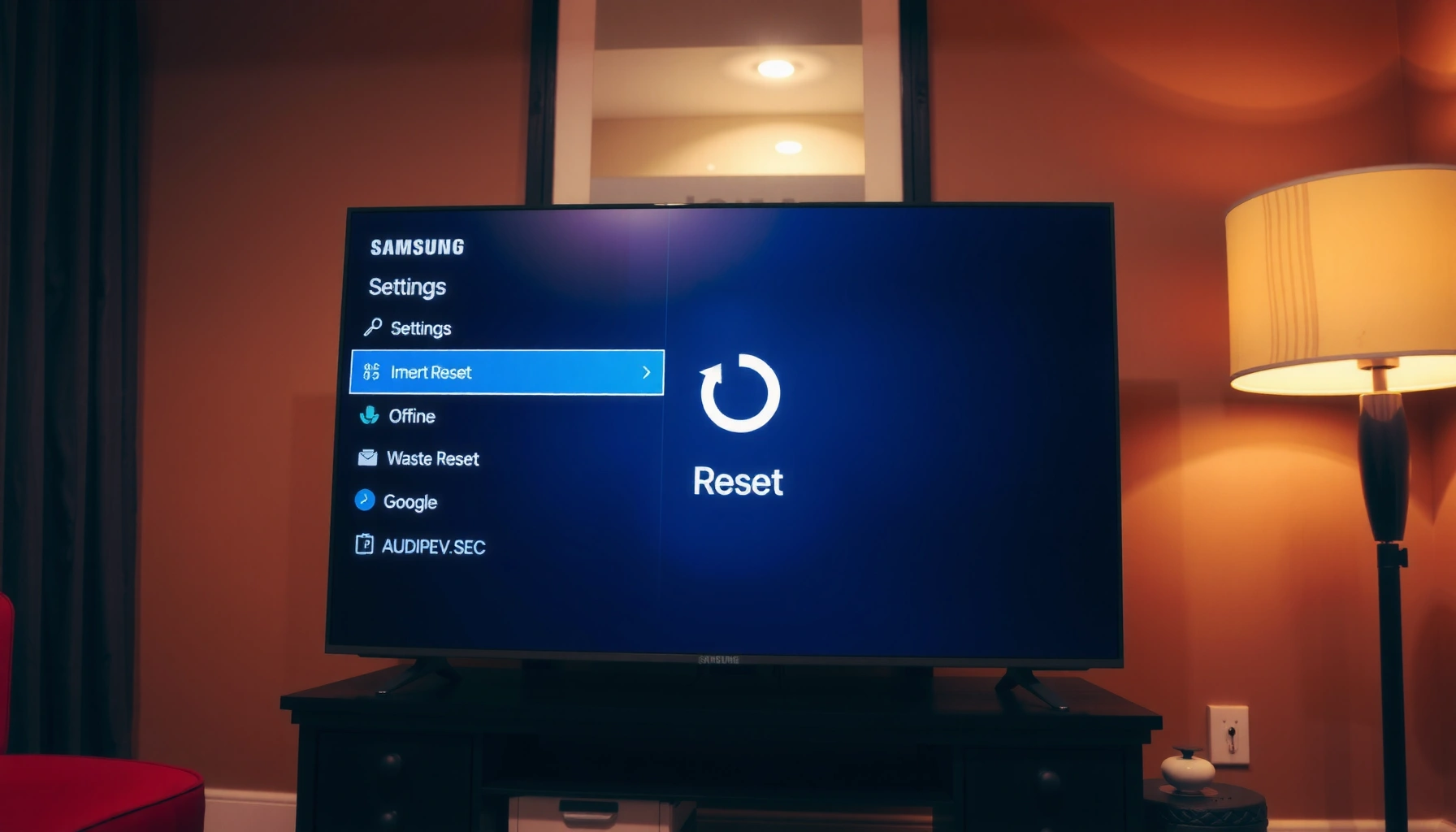 Step-by-step guide to factory reset a Samsung Smart TV for troubleshooting and performance.