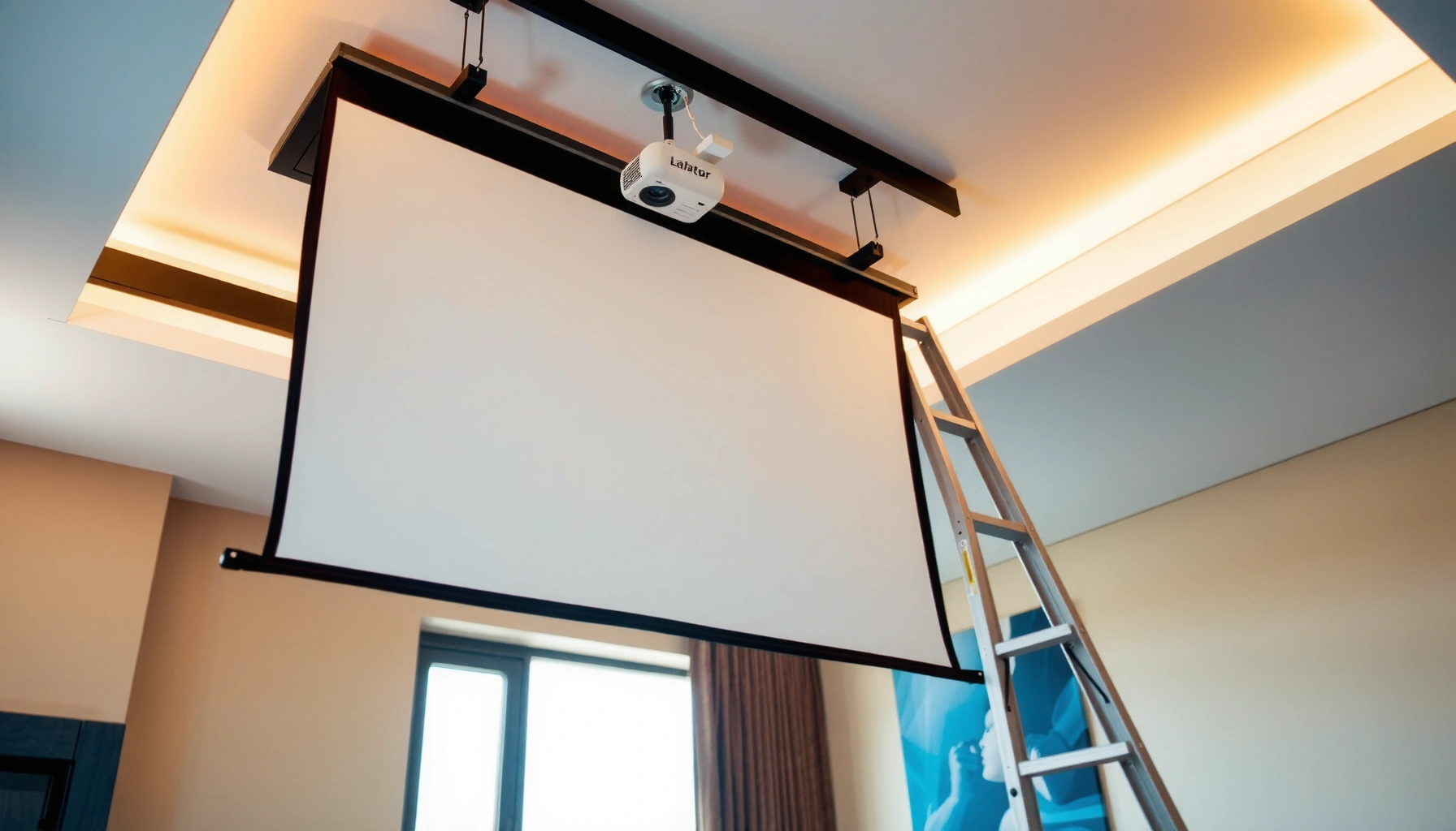 How to Hang a Projector Screen: Step-by-Step Setup