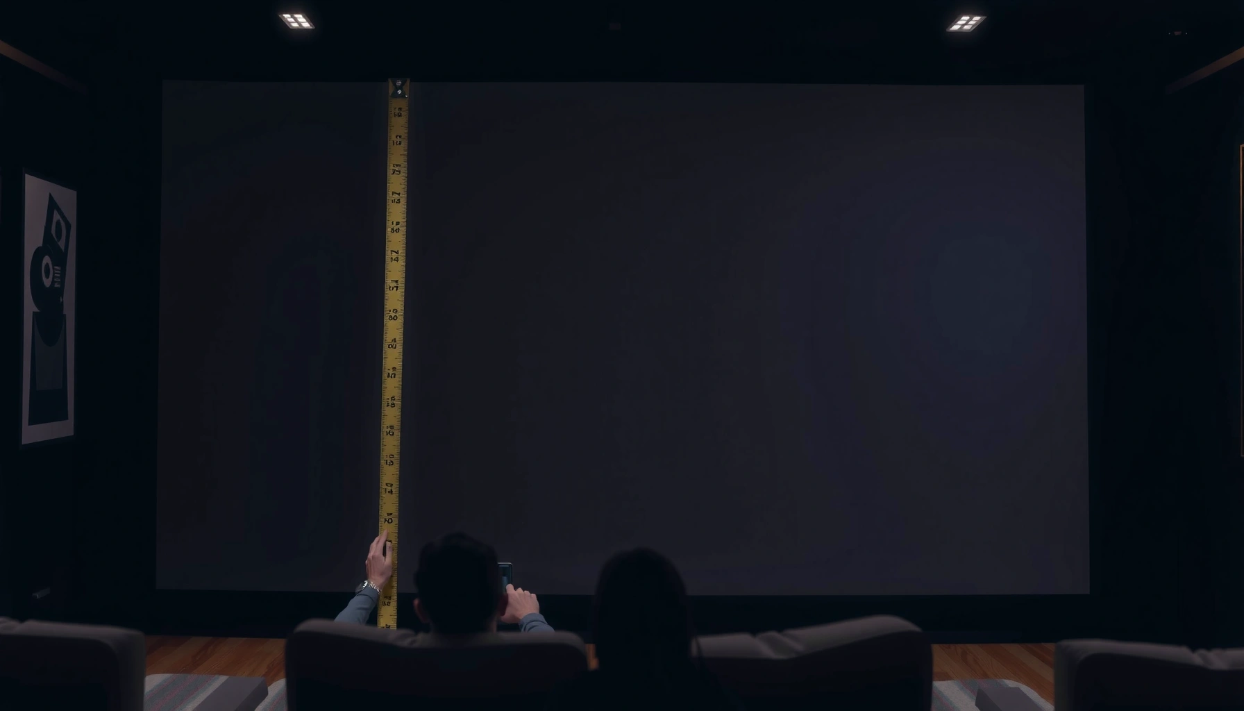 How to Measure Projector Screen Size