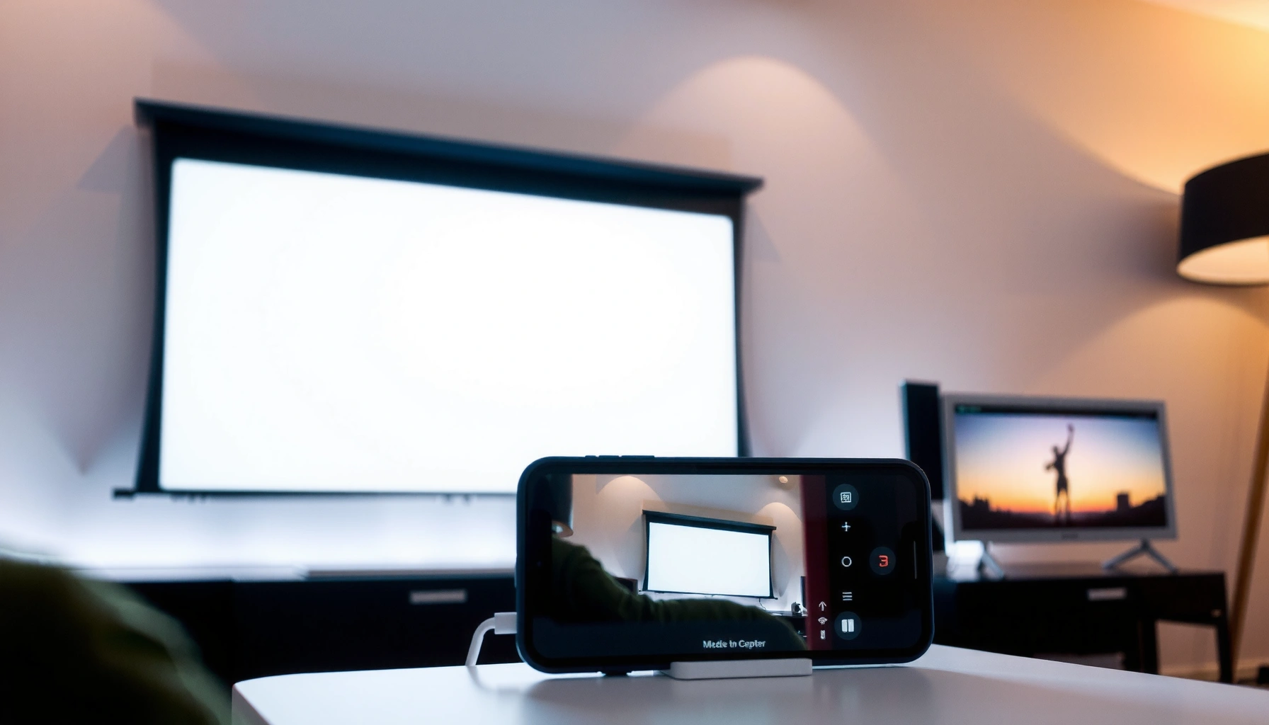 How to Connect an RCA Projector to an iPhone