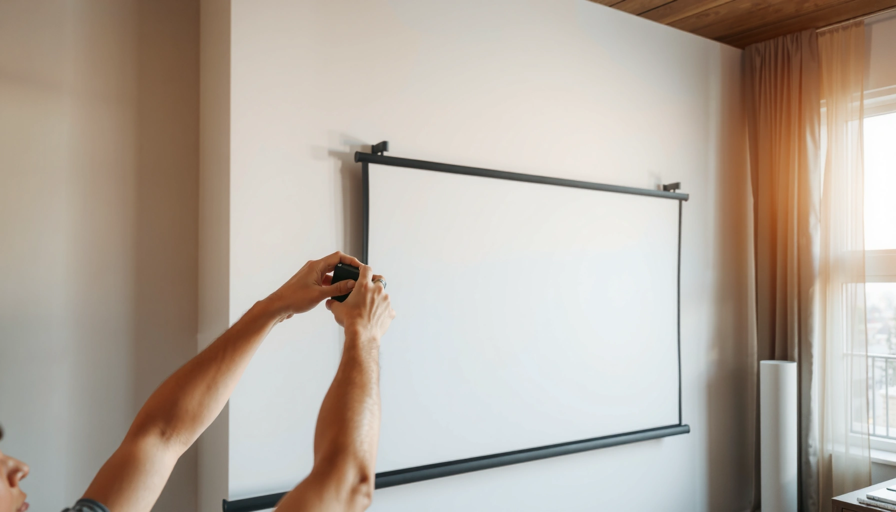 How to Hang a Projector Screen: Step-by-Step Guide