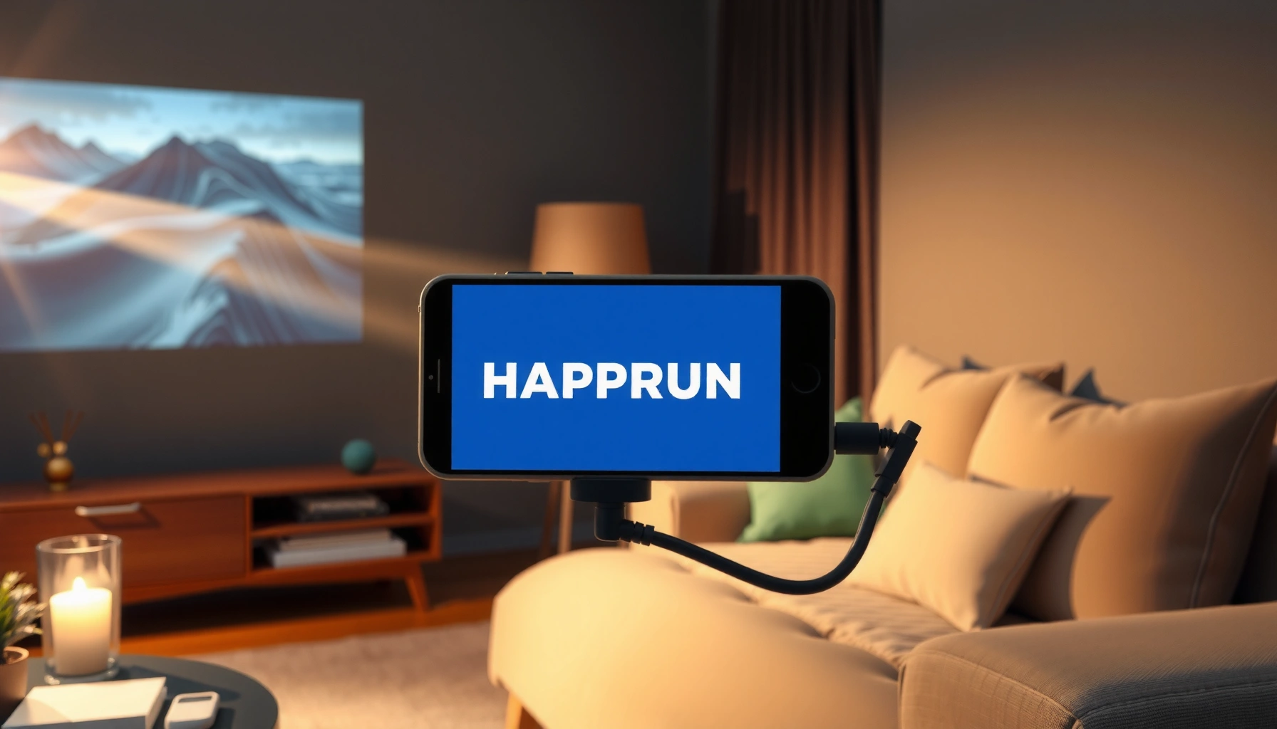 How to Connect Phone to HAPPRUN Projector: Step-by-Step
