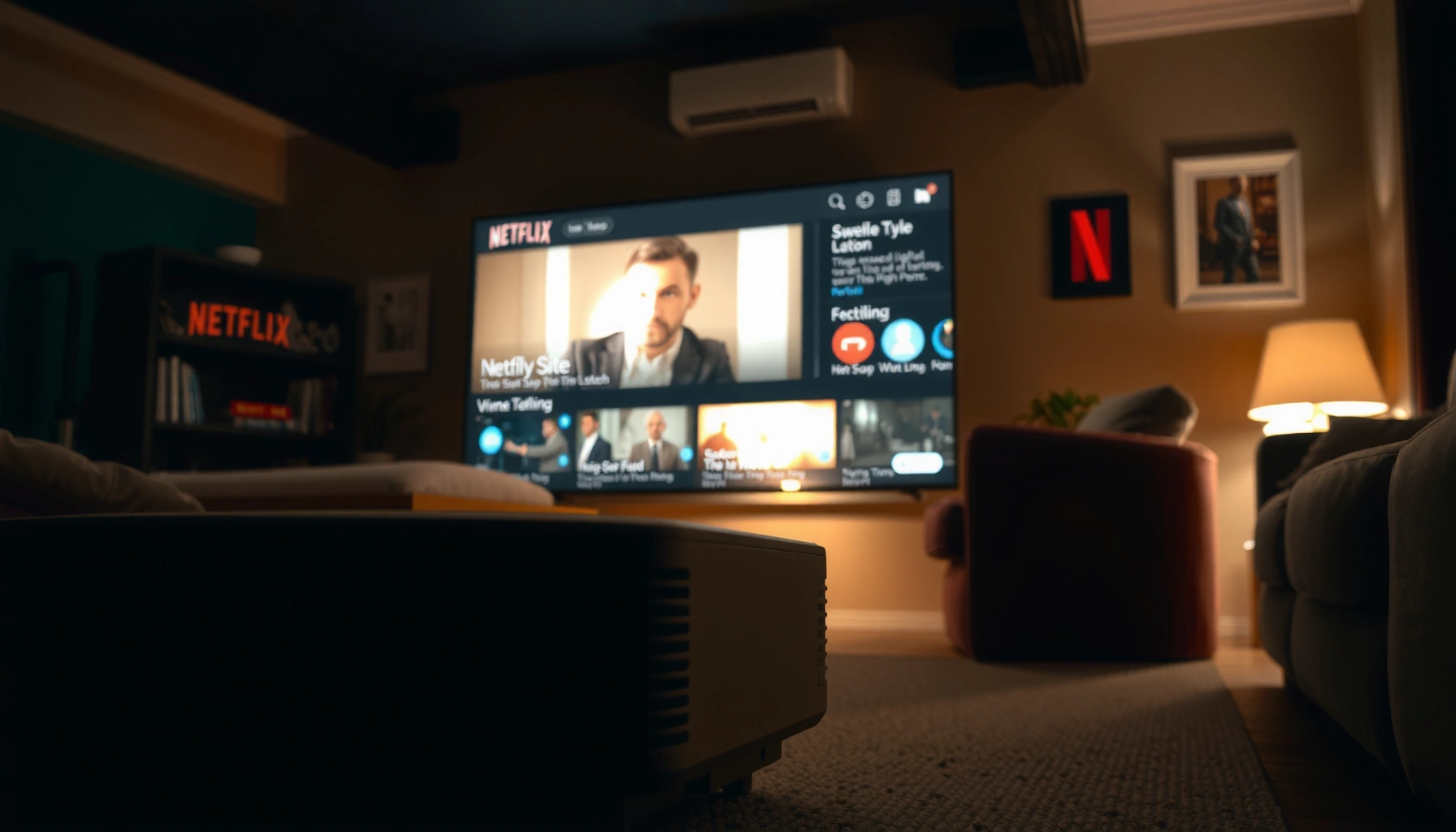 Can I Watch Netflix on a Projector?