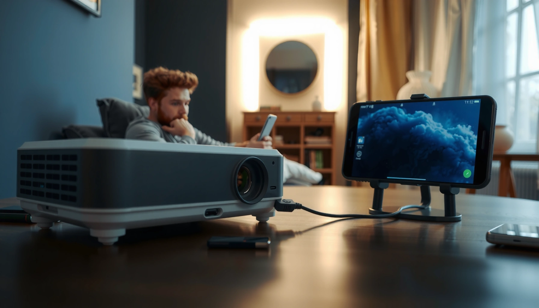 Can We Connect an Android Phone to a Projector Using USB Cable?
