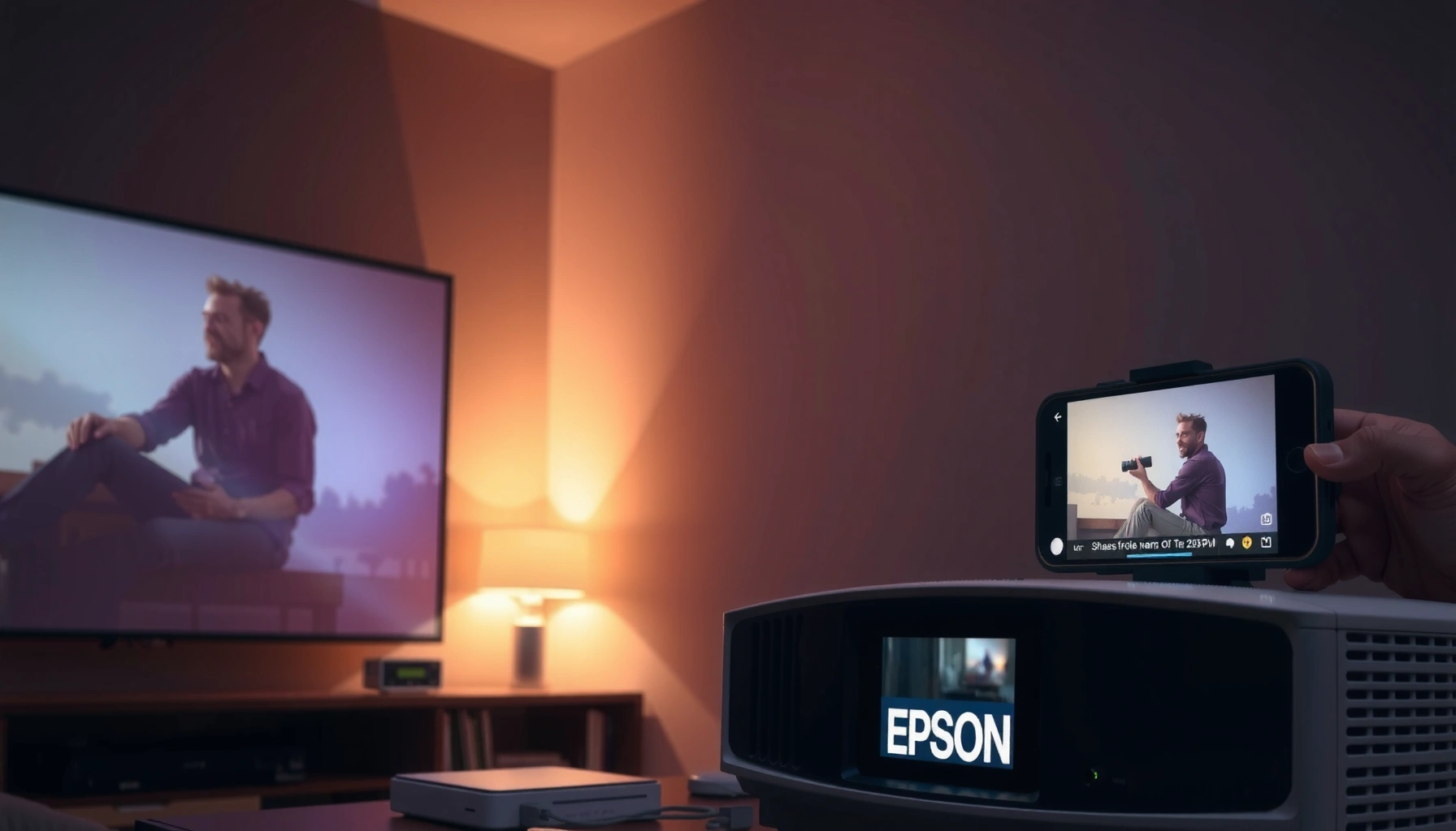 Can You Connect an Epson Projector to a Phone?