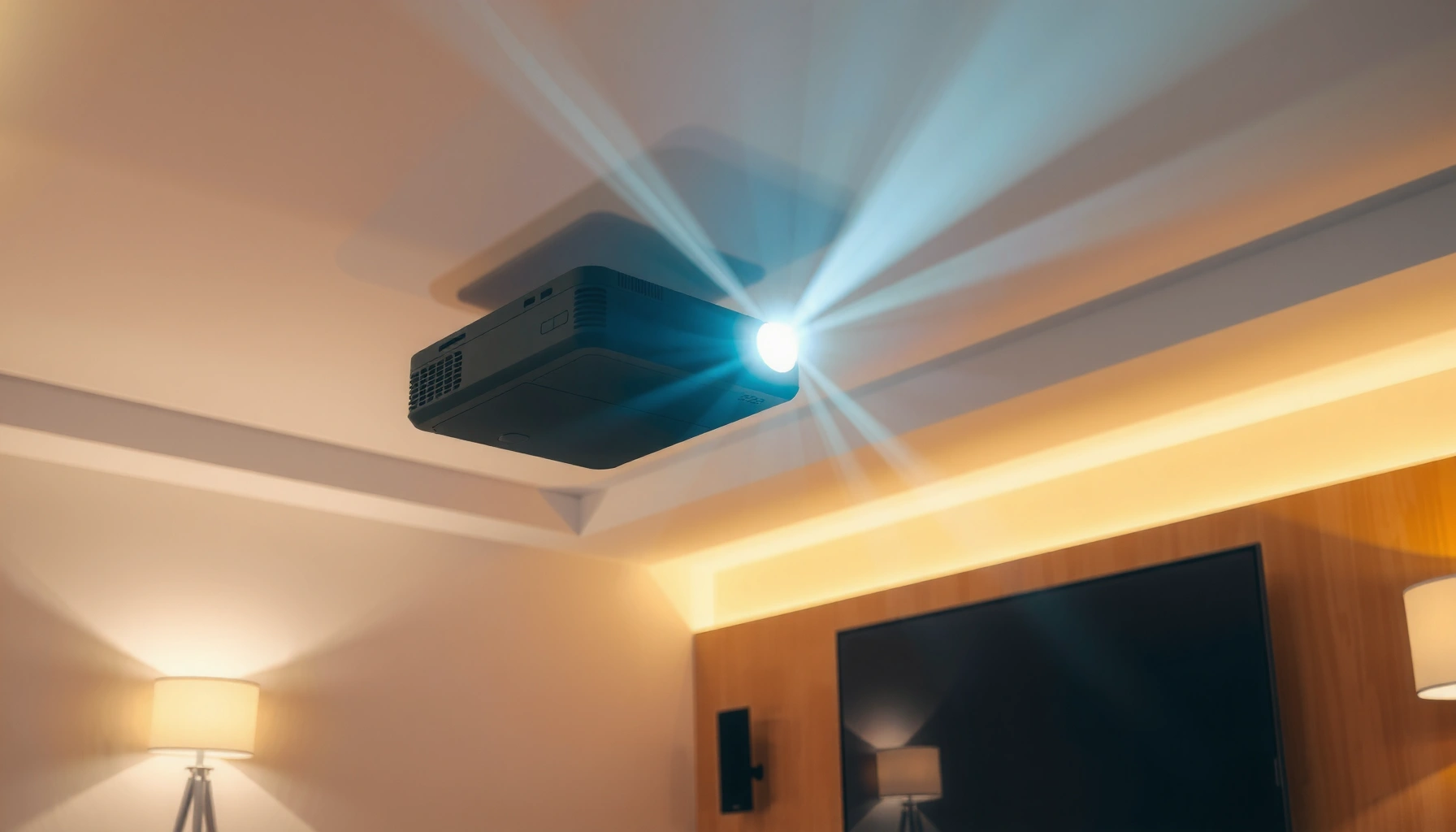 Can You Mount a Short Throw Projector on the Ceiling?