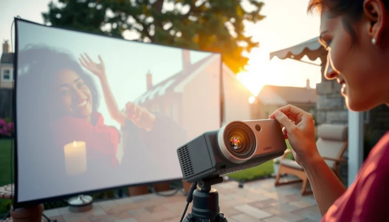 Can You Use a Projector During the Day Outside?