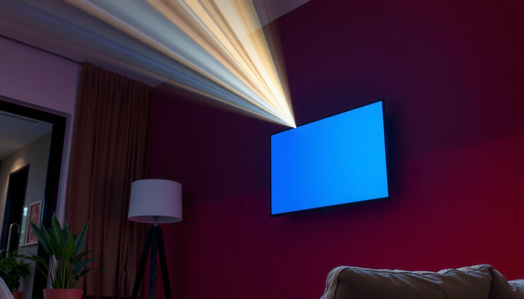 Can You Use a Projector on a Colored Wall?