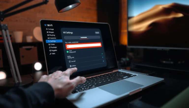 Step-by-step guide to find WiFi password on a laptop for easy access.