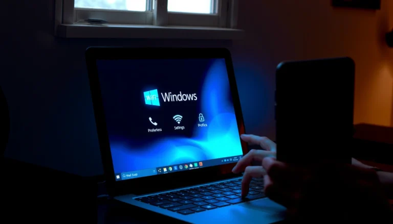 Step-by-step guide on how to find WiFi password on Windows operating system.