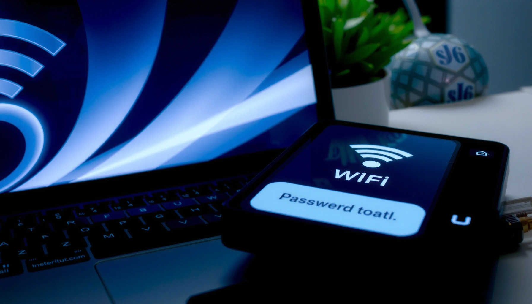 A person looking for ways to find out the WiFi password quickly and easily.