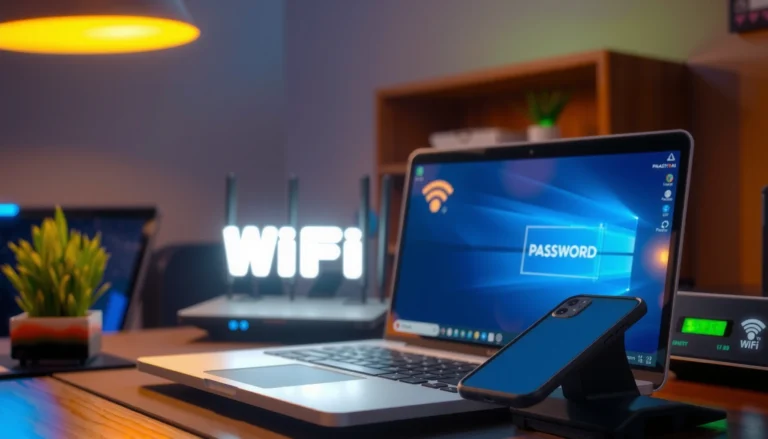 A guide on how to find your network password quickly and easily.