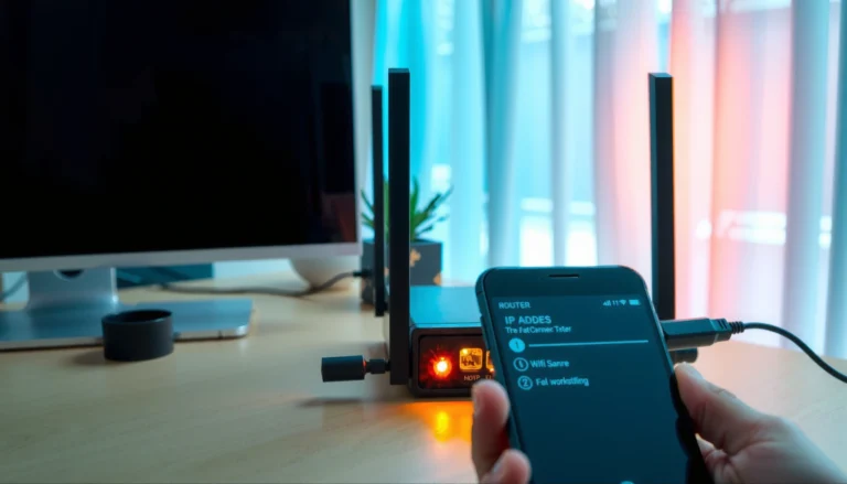 Image illustrating how to quickly find your router IP address.