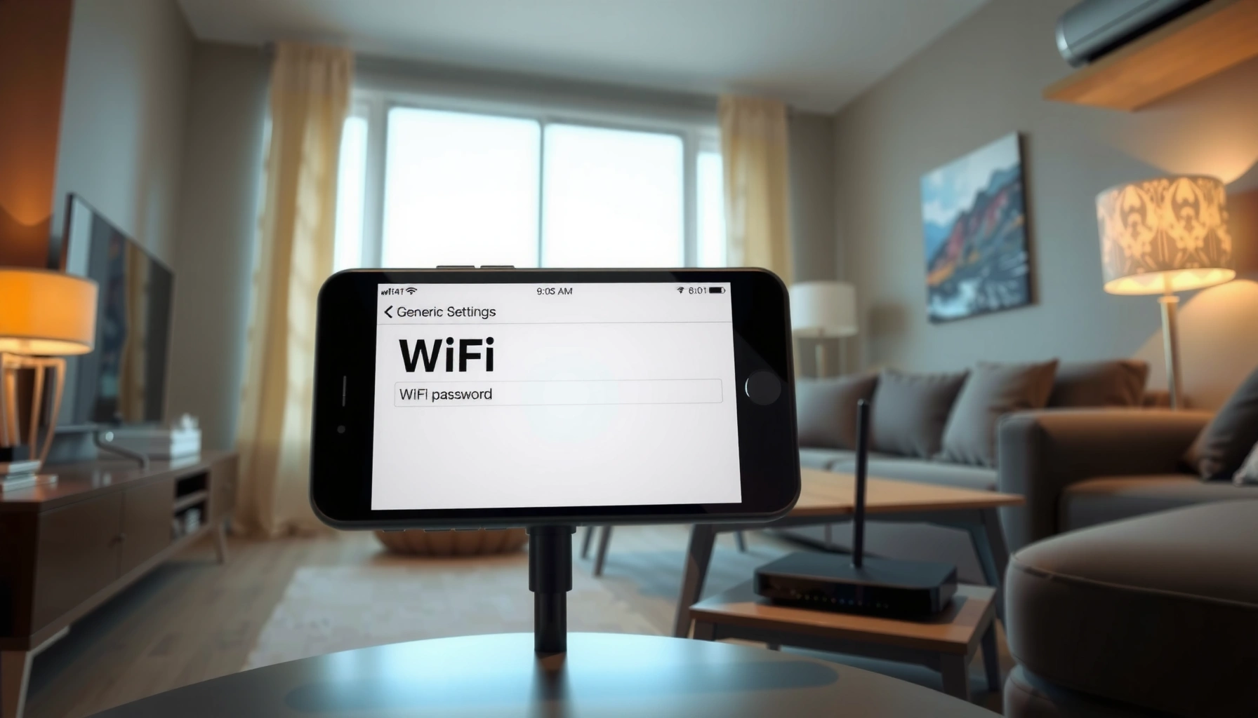 Steps to find your WiFi password on various devices for easy access.