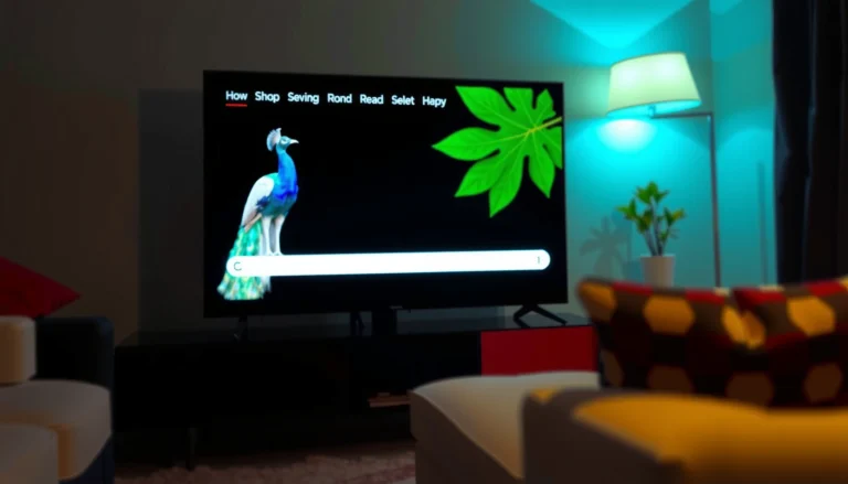 Guide on how to find and access Peacock streaming service on a Smart TV.