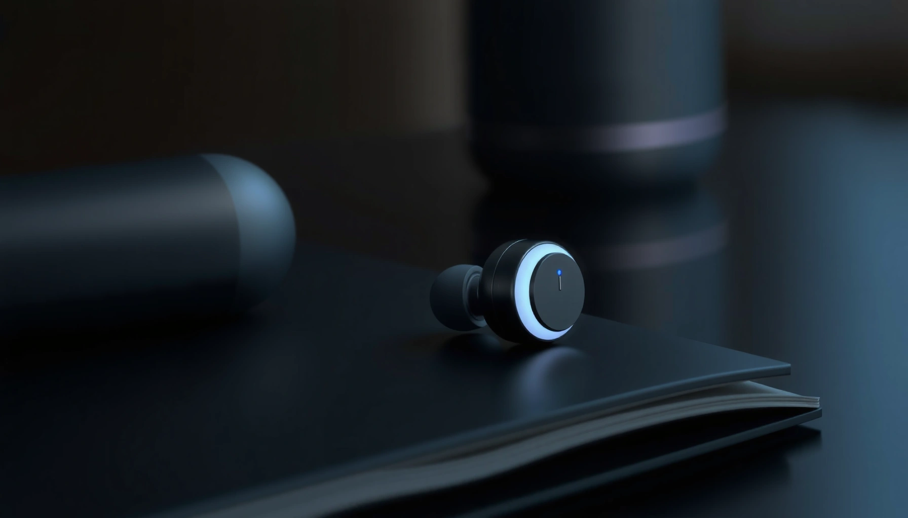 Illustration of troubleshooting steps for fixing one earbud not working issue.