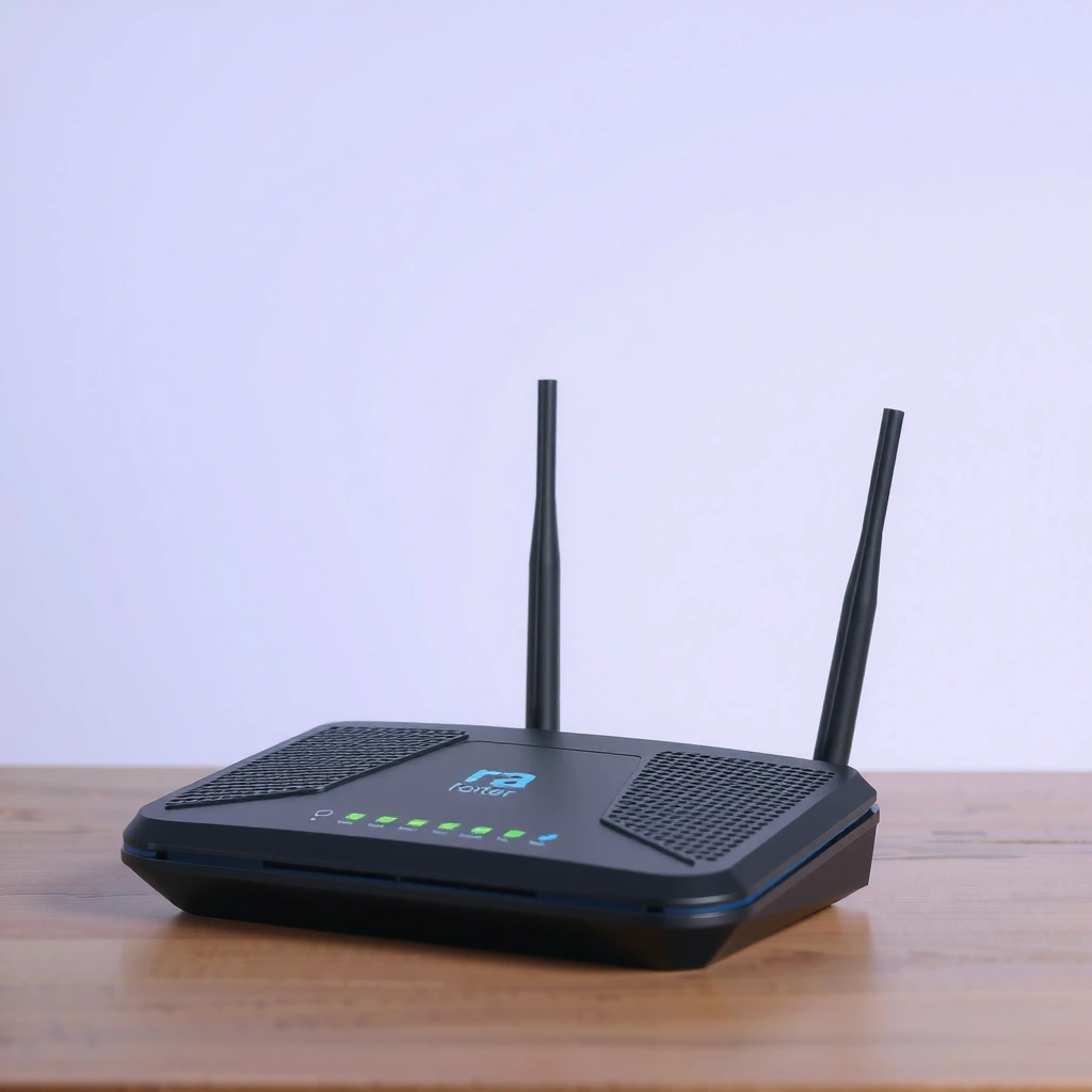 Illustration showing signs of frequent drops and slow connections in a router setup.