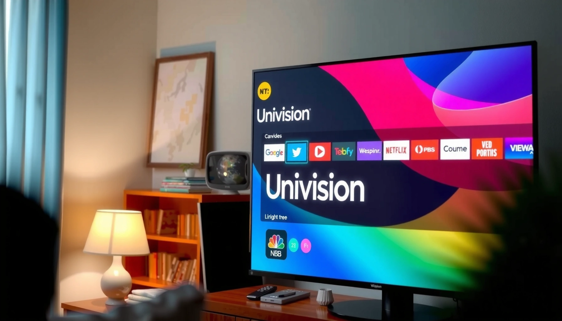 Guide on how to access Univision for free on your Smart TV.