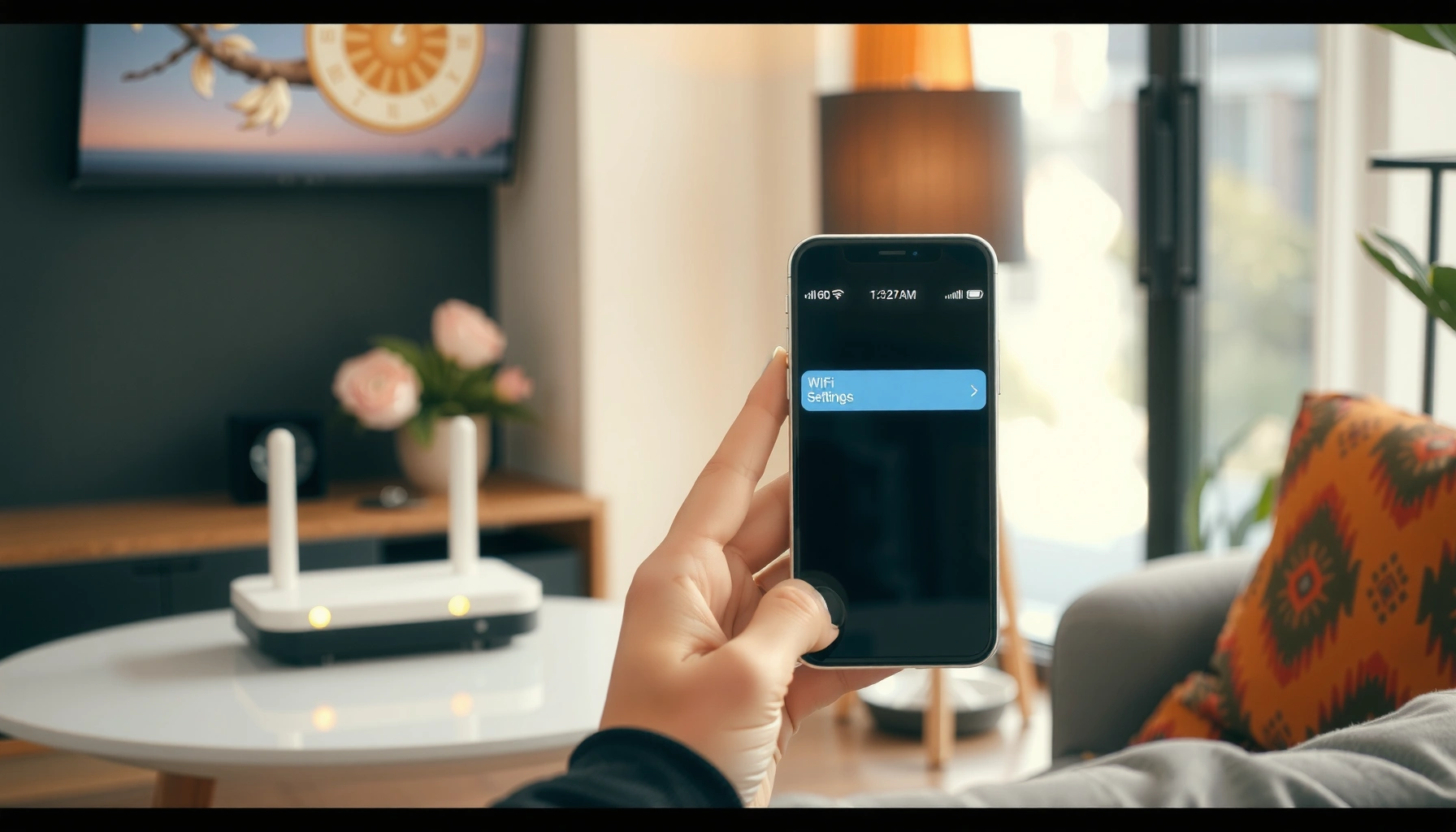 Steps to obtain a WiFi password for your network connection.