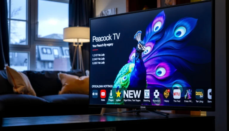 A guide on how to access Peacock TV on your smart TV device.