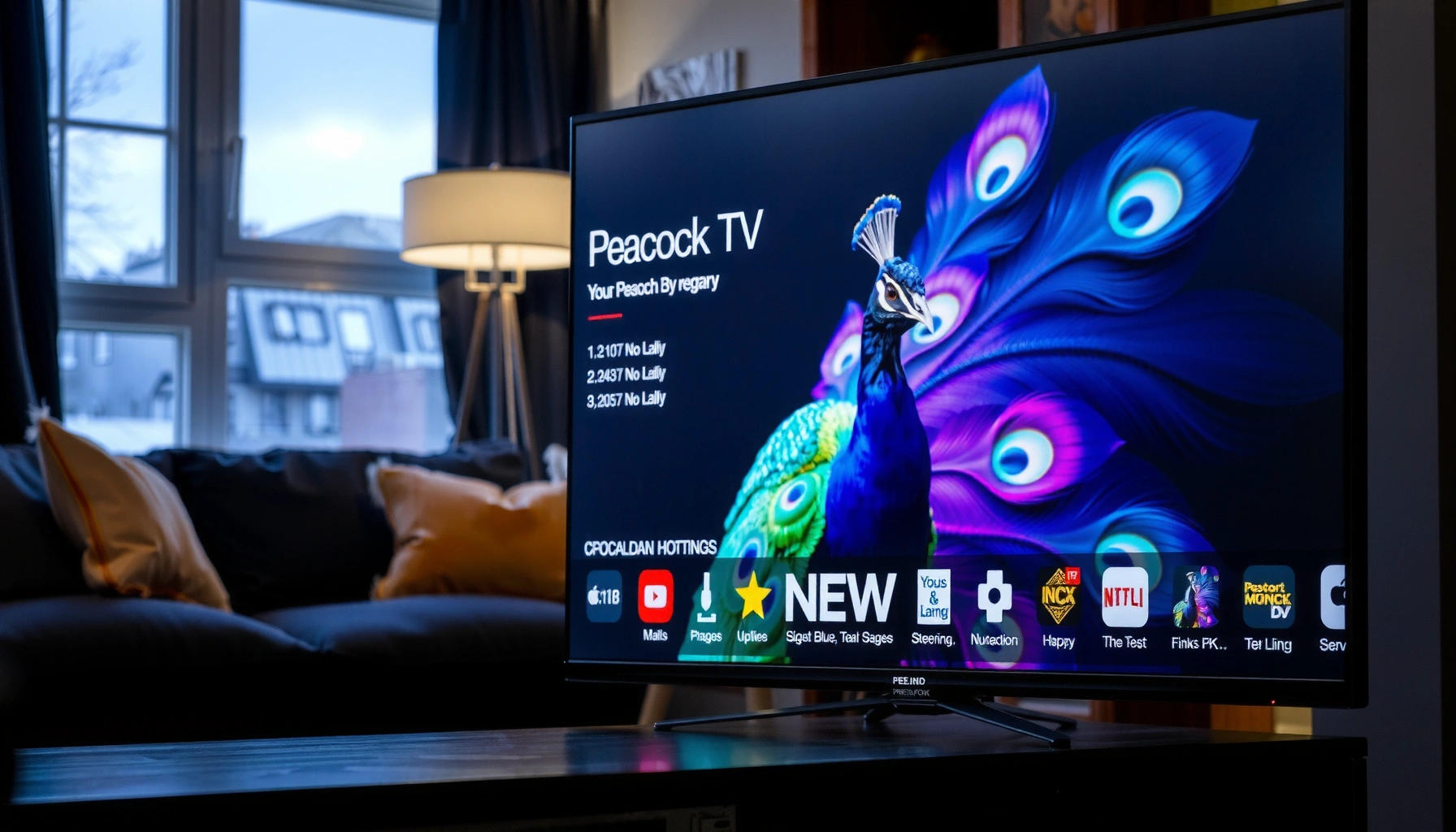 A guide on how to access Peacock TV on your smart TV device.
