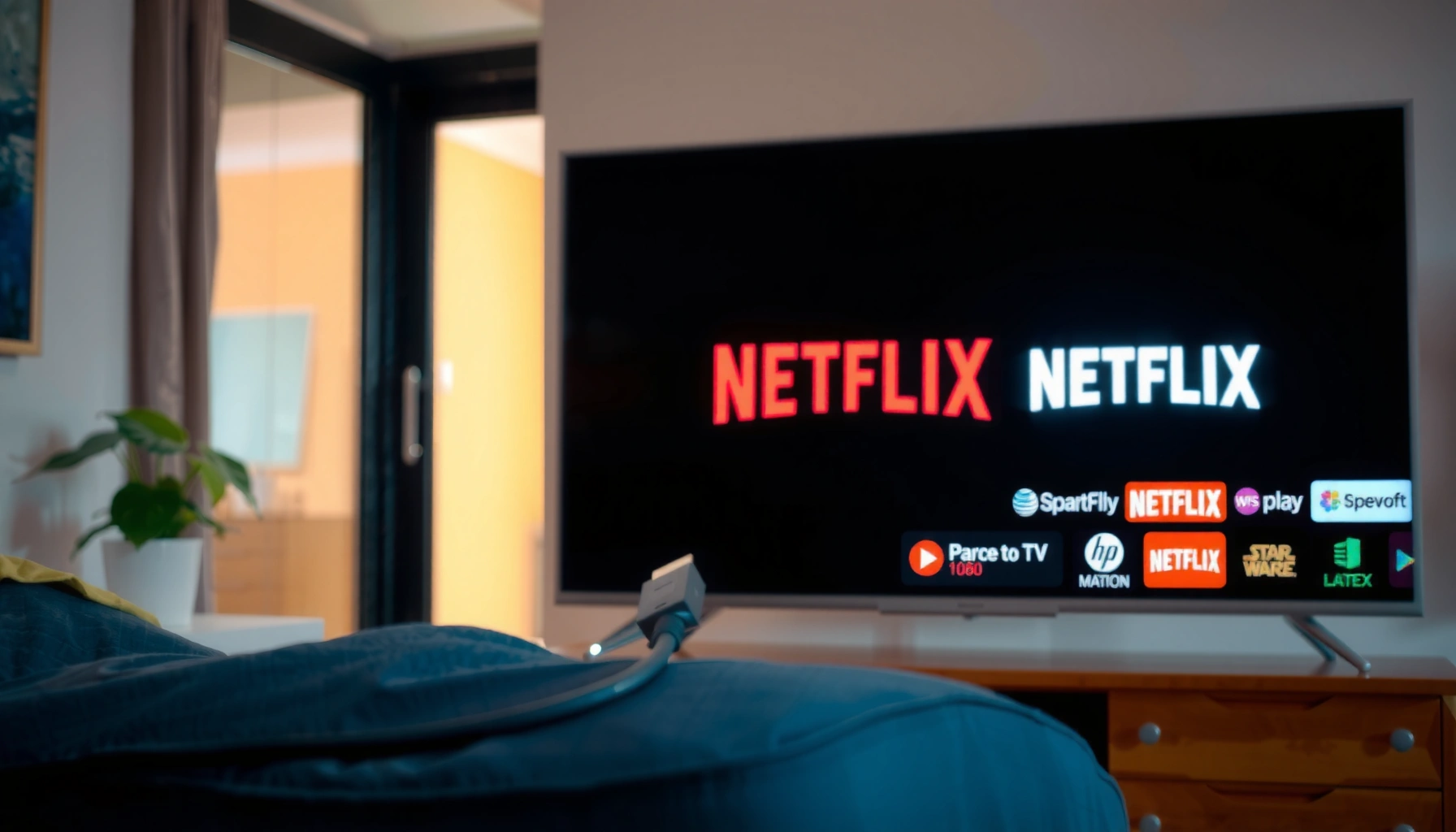 Step-by-step guide to connect Smart TV to Netflix for streaming.